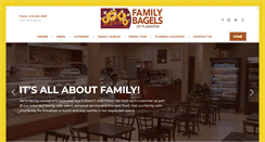 Desktop Screenshot of familybagels.com